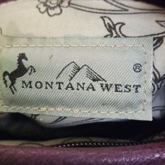 Montana West Torquoise Silver Cross Western Studded Rhinestone Crossbody Bag - Picture 7 of 7